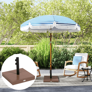 Outdoor Patio Umbrella Base for Weather-resistant & Stylish Design - Product Image 1