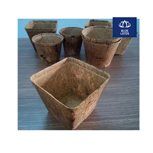 EN TENDENCIA: Maceta Ecológica de Fibra de Coco, Fibra de Coco Pura, Artículo Biológico Ideal para Viveros y Cultivo de Raíces, Precio Directo - Product Image 1