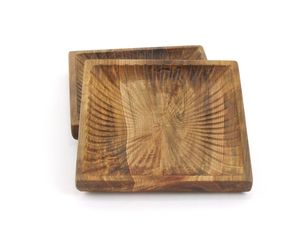 Best Seller Luxury Wooden Serving Tray With Handles Large Kitchen Organizer Dining Table Food Serving Platter Tray - Product Image 2