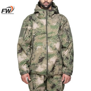 Sudadera con Cierre de Cremallera de un Cuarto para Hombre, con Logotipo Personalizado, de Forro Polar, Cálida, Transpirable, que Absorbe la Humedad, con Estampado de Camuflaje por Sublimación, para Caza - Product Image 1