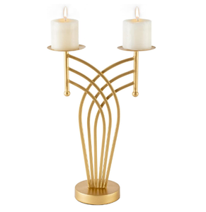Table Centerpiece <b>Large</b> Selling Silver Finished Casted <b>Candle</b> Holder Medium Size Decorative Wedding <b>Candle</b> Stand - Product Image 6