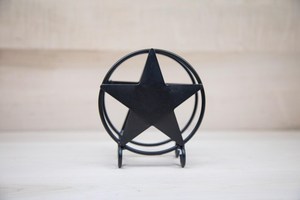 Metal Star Napkin <b>Holder</b> - Amish Handmade in USA - Wrought Iron - Product Image 6