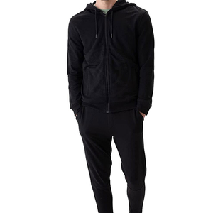 Sweat à capuche zippé pour homme, tissu doux, design respirant, coupe confortable, fermeture éclair intégrale, idéal pour un usage quotidien, basiques - Product Image 6