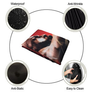 Capa Profesional para Cortar el Cabello con Cierre Ajustable a Presión, Capa de Barbería Sublimada, Impermeable, para Peluquería - Product Image 5