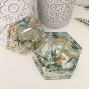 Caja de Joyería de Resina Artesanal India TIME 2 DECOR, Diseño Safari Hecho a Mano, Regalo de Boda Decorativo de Alta Calidad, Personalizable - Product Image 1