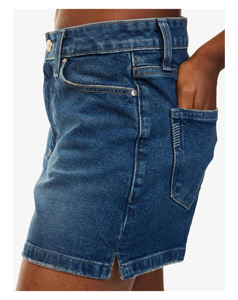 Shorts en jean pour femme de haute qualité, taille haute, coupe large, ourlet cousu, décontractés, pour la gym et l'été, faible MOQ - Product Image 6