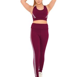 Sujetador deportivo con logo personalizado para mujer, espalda en Y, acolchado, tipo racerback, top sin mangas, de impacto bajo, con tirantes finos, para entrenamiento y yoga, OEM ODM - Product Image 5