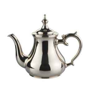 Cafetera Árabe de Lujo, Dallah, de Acero Inoxidable, Hecha a Mano, Tradicional, para Servir Café en Casa o Cafetería - Product Image 2