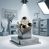 Isolateur RF à insertion linéaire 5,5-20 GHz avec fils TAB, faible perte d'insertion, isolation élevée pour applications micro-ondes