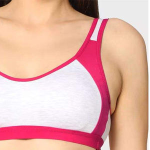 เสื้อชั้นในกีฬาคุณภาพสูงสำหรับผู้หญิงไซส์ใหญ่ เหมาะสำหรับโยคะ ฟิตเนส และออกกำลังกายที่ยิม  รับสกรีนโลโก้และสีตามสั่ง - Product Image 6