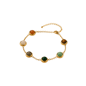 Dhnyog Women's Bohemian <b>Crystal</b> & Rhinestone Anklet for Anniversary - Product Image 1