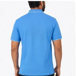 Customized High Quality Men's Golf Quick Dry Polyester Stand up <b>Collar</b> Polo <b>T</b> <b>Shirts</b> Oversized Polo <b>Shirt</b> With OEM Service - Product Image 3