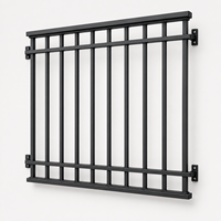 Barras de Seguridad Modernas de Hierro Fundido, Hierro Forjado y Acero Inoxidable de Primera Calidad para Puertas y Ventanas, Resistentes a la Intemperie, con 1 Año de Garantía