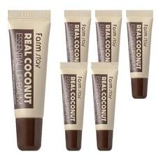 Farmstay Balsamo Labbra Essenziale al Cocco Vero 10ml Confezione Sconto da 6 Pezzi Idratante con Ingredienti Erboristici Peso Netto 10g - Product Image 1