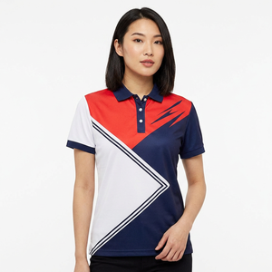 Chemise à manches courtes pour homme, imprimé animal rouge, bleu, blanc, écologique, respirante, 180 grammes, coupe décontractée ample - Product Image 3