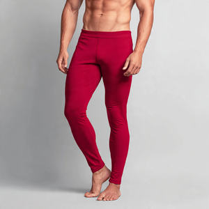 Leggings Deportivos Sólidos para Hombre, Pantalones de Compresión, 100% Poliéster, Alta Calidad, para Entrenamiento Deportivo y Fitness - Product Image 5