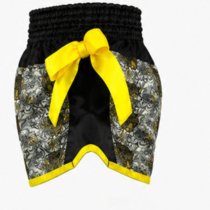 Pantalones Cortos de Muay Thai Personalizados de Primera Calidad para Entrenamiento y Competición, Pantalones Cortos de Boxeo Muay Thai Sublimados, Fabricante OEM - Product Image 3