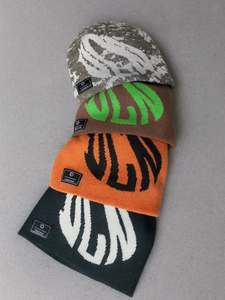 Bonnets fantaisie pour hommes de haute qualité, bonnets d'hiver en acrylique tricoté jacquard personnalisés, bonnets réversibles en mohair pour hommes - Product Image 1