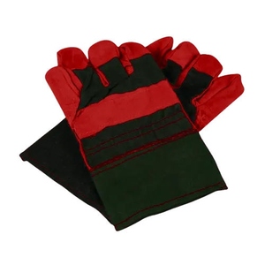 Gants de travail de sécurité en cuir de vachette de haute qualité certifiés CE, épaisseur 11 oz, résistance à la chaleur, protection des mains et des bras pour l'industrie - Product Image 4