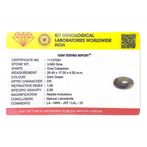 Piedra Preciosa Suelta de Labradorita Natural de 25.7 Quilates para Joyería Fina - Product Image 4