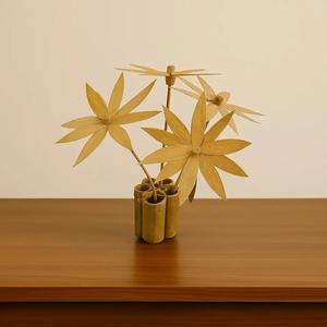 Pot de fleurs en métal élégant, jardinière décorative pour l'intérieur et l'extérieur, pot de fleurs pour jardin, balcon, terrasse, décoration de table à domicile - Product Image 4