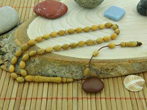 Tasbih Mala islamique vintage et tendance en bois, perles artisanales pour la prière, la méditation et la concentration spirituelle - Product Image 5