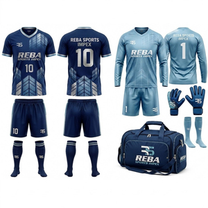 Professional Soccer Uniform Set Jersey Shorts <b>Socks</b> Custom Logo Football Kit Durable <b>Training</b> Wear - Product Image 1