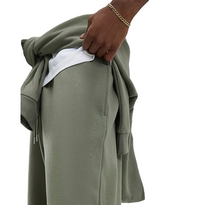 Custom High Quality Cotton Tracksuit Men Hoodie and Jogger Set <b>Oversized</b> Pullover Hoodies <b>Sweatpants</b> 2 Piece sweatsuits for Men - Product Image 5