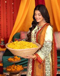 Salwar Kameez Blanco Especial de Primera Calidad para Mujer, Ideal para Fiestas y Playa, Material Viscosa, Absorbe la Humedad, Secado Rápido - Product Image 1