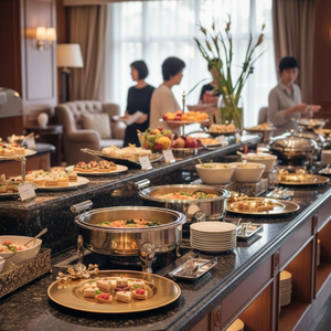 Elegante Bandeja Redonda Multiusos de Latón para Servir |   Plato Decorativo Premium para Puja, Mesa de Comedor, Aperitivos y Decoración Tradicional del Hogar - Product Image 3