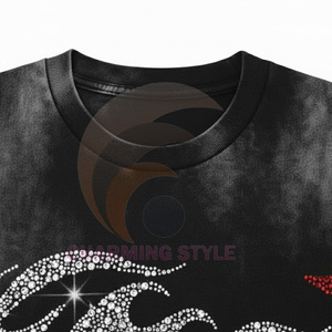 New High Quality T-<b>Shirt</b> 250g Heavyweight 100% Cotton Solid Blank <b>Men's</b> Casual Neck <b>Short</b> <b>Sleeve</b> Breathable Loose Fit Customized - Product Image 3