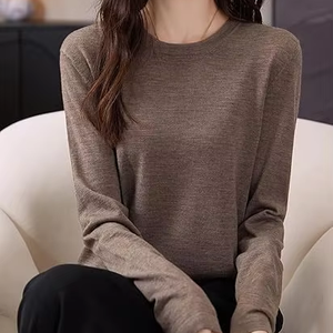 Sudadera con Cuello Redondo para Mujer, Ropa Transpirable, Sudaderas al por Mayor, Diseño Personalizado OEM, Sudaderas Casuales para Mujer - Product Image 5