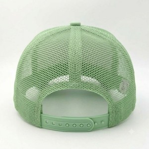 Gorra Trucker Verde Menta Premium con Logotipo Personalizado, Gorra de Béisbol de Malla de 6 Paneles, Ajustable con Cierre a Presión, para Deportes al Aire Libre - Product Image 4