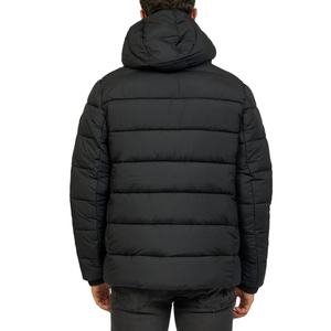 Chaqueta Acolchada Impermeable con Cremallera, Estilo Urbano, Cuello Alto, con Capucha, Unisex, para Invierno, Venta al Por Mayor - Product Image 6