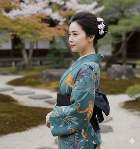 ชุดกิโมโนสั้นผ้ากำมะหยี่พิมพ์ลายสไตล์โบฮีเมียนบุด้วยผ้าฝ้ายอินเดีย ของขวัญสุดคลาสสิกสำหรับผู้ใหญ่ในฤดูหนาว - Product Image 3