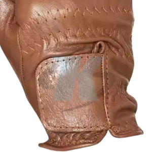 Gants en cuir imperméables à écran tactile, à doigts complets, tendance, en tissu doux et respirant - Product Image 5