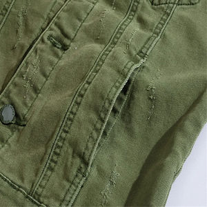 Best Style Casual Winter Denim <b>Vest</b> <b>for</b> <b>Men</b> Hot Selling 100% Cotton Fashionable Solid Colors Slim Fit <b>Heated</b> Denim <b>Vest</b> - Product Image 4