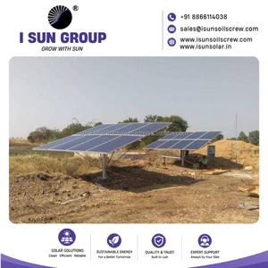 <b>Solar</b> Water <b>Pump</b> Ground Mounting System Galvanized <b>Solar</b> Panel Support Structure for Agricultural Irrigation - Product Image 2