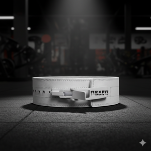 Cinturón de Levantamiento de Pesas Profesional RexFit Sports, de Cuero Genuino, con Hebilla de Palanca, Soporte para Gimnasio - Product Image 1