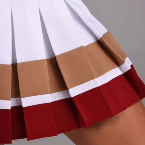 Uniforme de Porristas sin Mangas Econex Sports para Mujer, 100% Poliéster, Bloques de Color, Diseños Personalizados OEM ODM, Gran Venta - Product Image 5