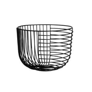 Panier de rangement pour fruits de luxe, tendance, de qualité supérieure, en métal antique, design fantaisie, avec forme et taille personnalisées en bois - Product Image 4