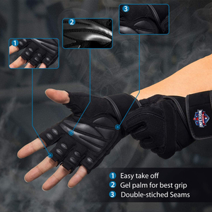 Workout Wear New Arrival <b>Weight</b> Lifting <b>Gloves</b> Body Building Exercise Gym Weightlifting <b>Gloves</b> Made In Pakistan - Product Image 2
