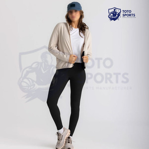 Produit tendance, meilleur fournisseur, tissu doux, confort toute saison, coupe ajustée, respirant, logo personnalisé, legging décontracté pour femmes, sport - Product Image 4