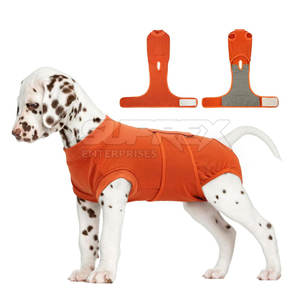 Ropa de recuperación para mascotas de tela elástica transpirable de diseño superior, cómoda para perros después de cirugía - Product Image 6