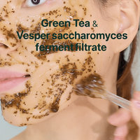 K Beauty Herbal Cica Thé vert Masque à l'argile catéchine Soins de la peau coréens Pack de lavage des pores pour une peau éclatante