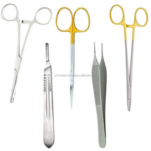 Ensemble de sutures manuelles en acier inoxydable de qualité supérieure A-1 VERITAS, 5 instruments de base, certifié CE classe II, pour usage en faculté de médecine - Product Image 5