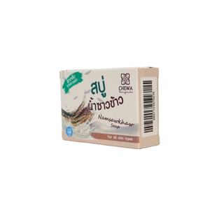 สบู่ล้างหน้าข้าวหอมมะลิ 100 กรัม สำหรับผู้หญิง อุดมด้วยวิตามินและสารต้านอนุมูลอิสระ ควบคุมความมัน ไม่ทำให้ผิวแห้งกร้าน และปราศจากพาราเบน - Product Image 4