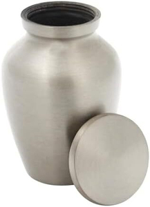 Decorative Stainless Steel Modern Eco-Friendly Pet Cremation Urns for <b>Dog</b> <b>Ashes</b> Small Funeral Supplies Wholesale - Product Image 4
