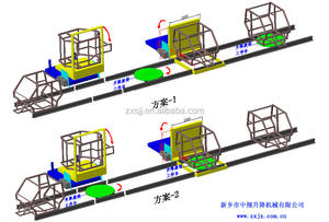 Componentes de la Máquina Hidráulica de Volteo Zhongxiang FZ90 con 1 Año de Garantía: Motor, Bomba, Plataforma de Mesa Inclinable, Volteador de Bobinas - Product Image 5