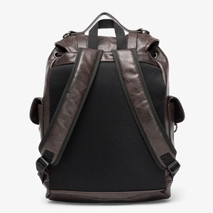 Custom Made <b>Lightweight</b> Leather <b>Backpacks</b> Hot Sale Leather <b>Backpacks</b> Made in Pakistan Leather <b>Backpacks</b> - Product Image 3